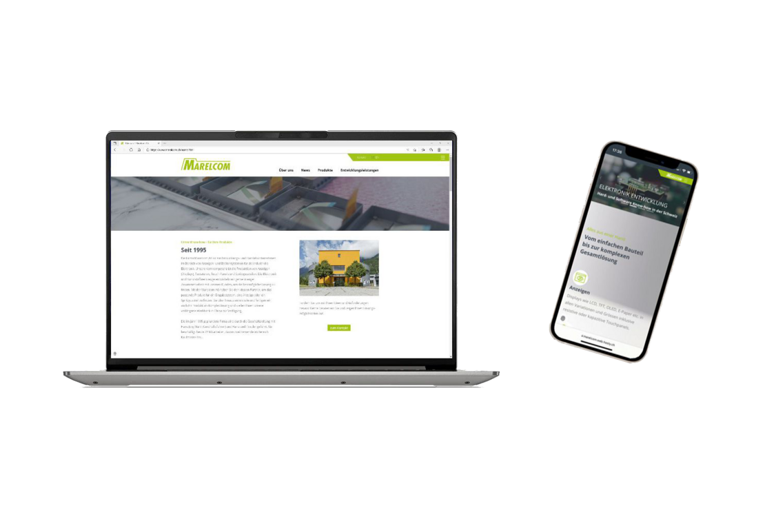 neue Webseite Marelcom neue Webseite Marelcom