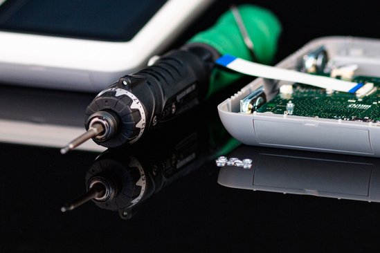 Assembling des Handheld-Gerätes